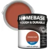 Homebase Tough & Durable Matt Paint Orange Glow - 2.5L -Best Paint Store 12832515 7434831952971479
