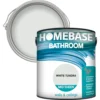 Homebase Bathroom Mid Sheen Paint - White Tundra 2.5L 1 Homebase Bathroom Mid Sheen Paint - White Tundra 2.5L -Best Paint Store 12832517 1884831959049107
