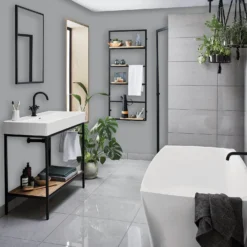 Homebase Bathroom Mid Sheen Paint - Fintstone 2.5L 4 Homebase Bathroom Mid Sheen Paint - Fintstone 2.5L -Best Paint Store 12832521 1324833206098290