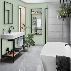 Homebase Bathroom Mid Sheen Paint - Fresh Herb 2.5L 4 Homebase Bathroom Mid Sheen Paint - Fresh Herb 2.5L -Best Paint Store 12832545 1824832979880302