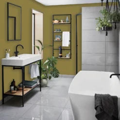 Homebase Bathroom Mid Sheen Paint - Moss Green 2.5L 4 Homebase Bathroom Mid Sheen Paint - Moss Green 2.5L -Best Paint Store 12832554 1944832985083277