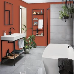 Homebase Bathroom Mid Sheen Paint - Orange Glow 2.5L 4 Homebase Bathroom Mid Sheen Paint - Orange Glow 2.5L -Best Paint Store 12832704 6094832981701962