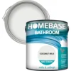 Homebase Bathroom Mid Sheen Paint - Coconut Milk 2.5L -Best Paint Store 12832705 1564831918156176