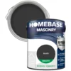 Homebase Smooth Masonry Paint - Black 5L 2 Homebase Smooth Masonry Paint - Black 5L -Best Paint Store 12833264 1014831918537941