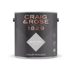 Craig & Rose 1829 Chalky Emulsion Paint Wilkie Grey - 5L 3 Craig & Rose 1829 Chalky Emulsion Paint Wilkie Grey - 5L -Best Paint Store 12833331 2794832956603119