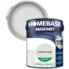 Homebase Smooth Masonry Paint - Heavenly Cloud 5L 1 Homebase Smooth Masonry Paint - Heavenly Cloud 5L -Best Paint Store 12833404 8714831918084998