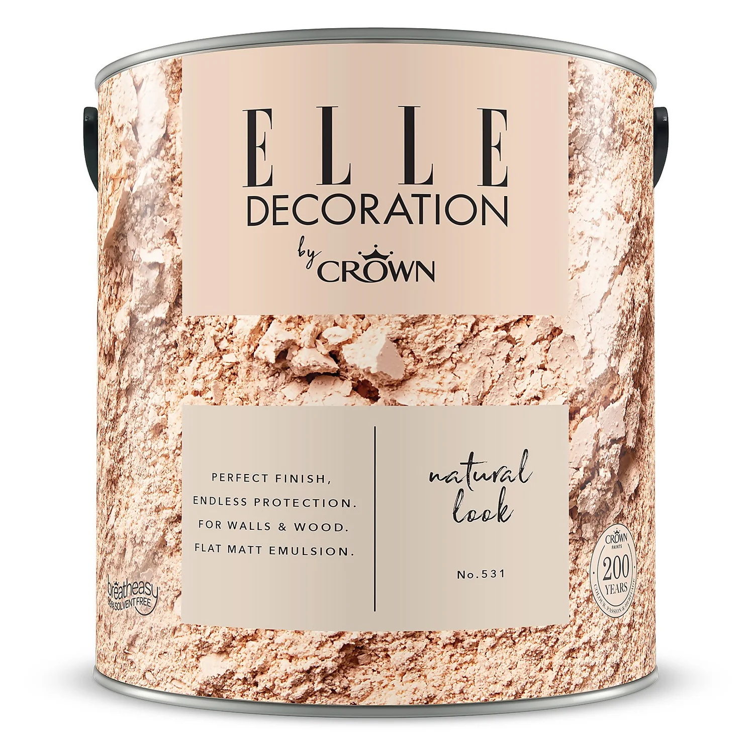 ELLE Decoration by Crown Flat Matt Paint Natural Look - 2.5L ELLE Decoration By Crown Flat Matt Paint Natural Look - 2.5L -Best Paint Store 12834655 1824873588054485