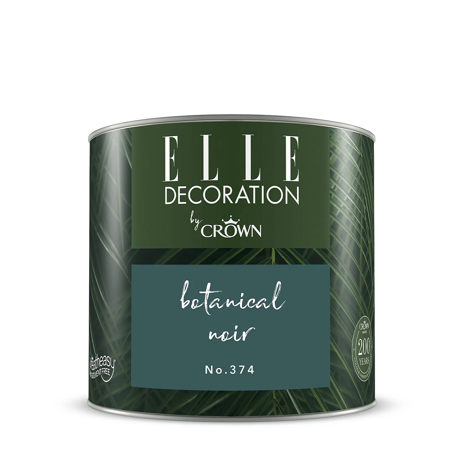 ELLE Decoration by Crown Flat Matt Paint Botanical Noir - Tester 125ml ELLE Decoration By Crown Flat Matt Paint Botanical Noir - Tester 125ml -Best Paint Store 12834817 6374873905429015
