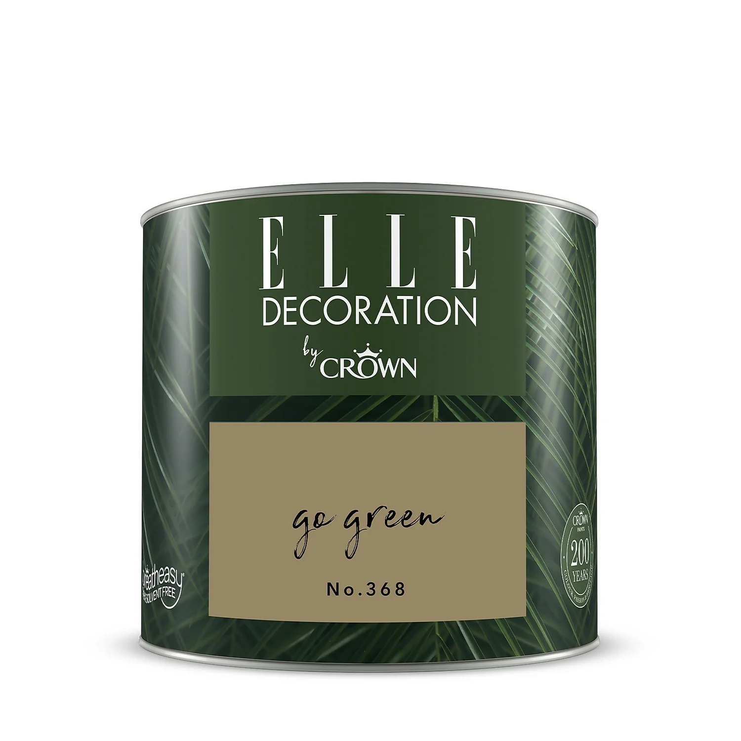 ELLE Decoration by Crown Flat Matt Paint Go Green - Tester 125ml ELLE Decoration By Crown Flat Matt Paint Go Green - Tester 125ml -Best Paint Store 12834820 8934873906510158