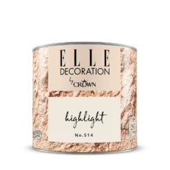 ELLE Decoration By Crown Flat Matt Paint Highlight - Tester 125ml 7 ELLE Decoration By Crown Flat Matt Paint Highlight - Tester 125ml -Best Paint Store 12834976 1254873909281057