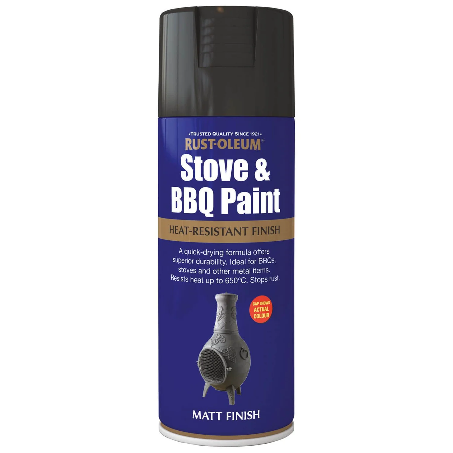 Rust-Oleum Black - Stove and BBQ Spray Paint - 400ml Rust-Oleum Black - Stove And BBQ Spray Paint - 400ml -Best Paint Store 12834984 3524831954737975
