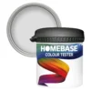 Homebase Matt Emulsion Paint White Noise - Tester 90ml 2 Homebase Matt Emulsion Paint White Noise - Tester 90ml -Best Paint Store 12835449 1994831954462212