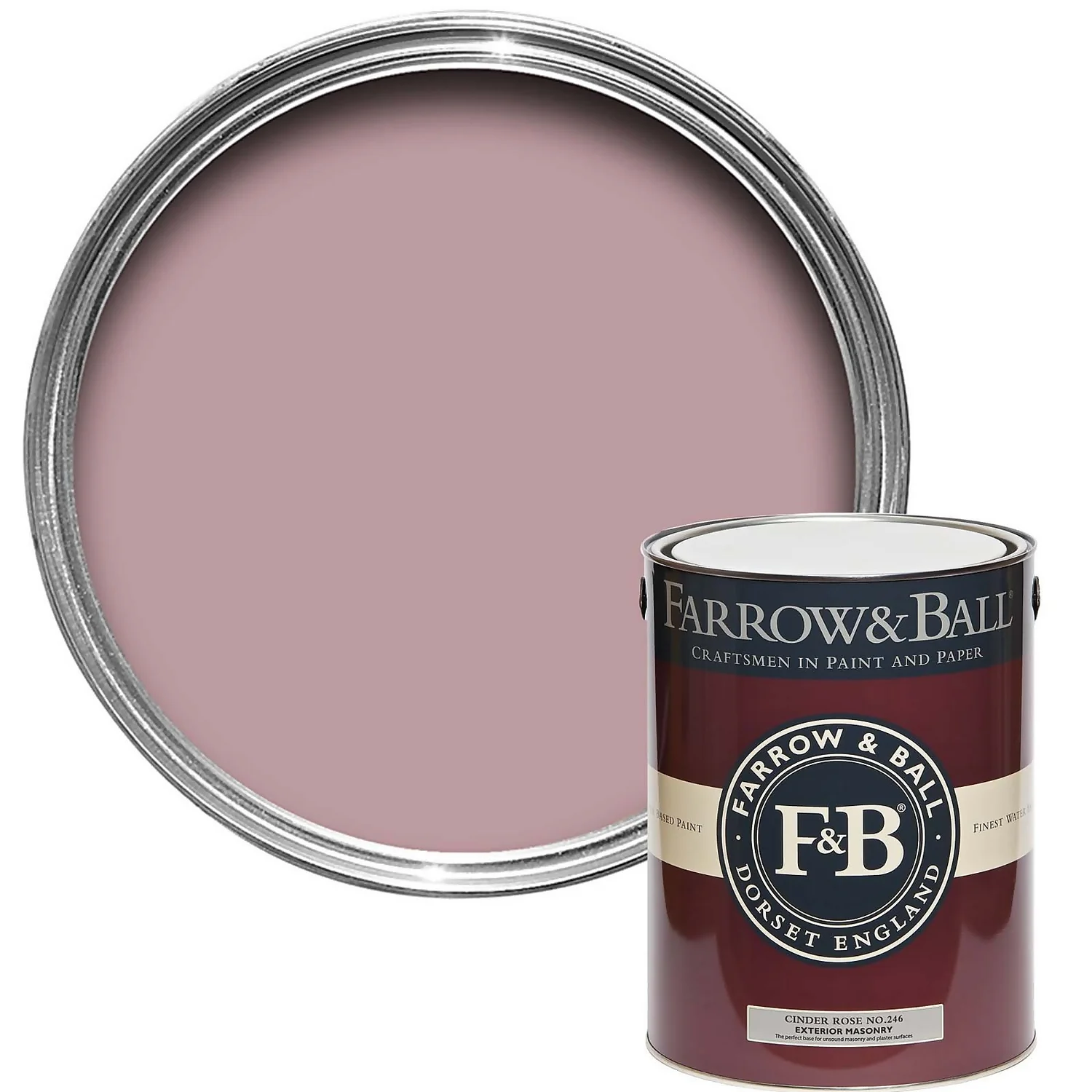 Farrow & Ball Exterior Masonry Paint Cinder Rose - 5L Farrow & Ball Exterior Masonry Paint Cinder Rose - 5L -Best Paint Store 12836274 8924951852256142