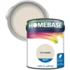 Homebase Matt Emulsion Paint Cottonseed - 5L 2 Homebase Matt Emulsion Paint Cottonseed - 5L -Best Paint Store 12836466 9234831946457855