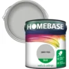 Homebase Silk Emulsion Paint Grey Fox - 2.5L -Best Paint Store 12836601 1754831957786131