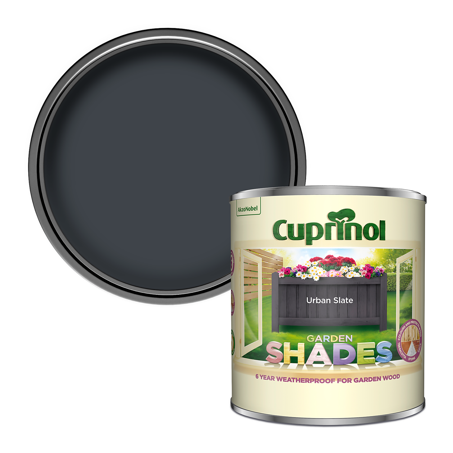 Cuprinol Garden Shades Urban Slate - 1L Cuprinol Garden Shades Urban Slate - 1L -Best Paint Store 12836838 8024949842329873