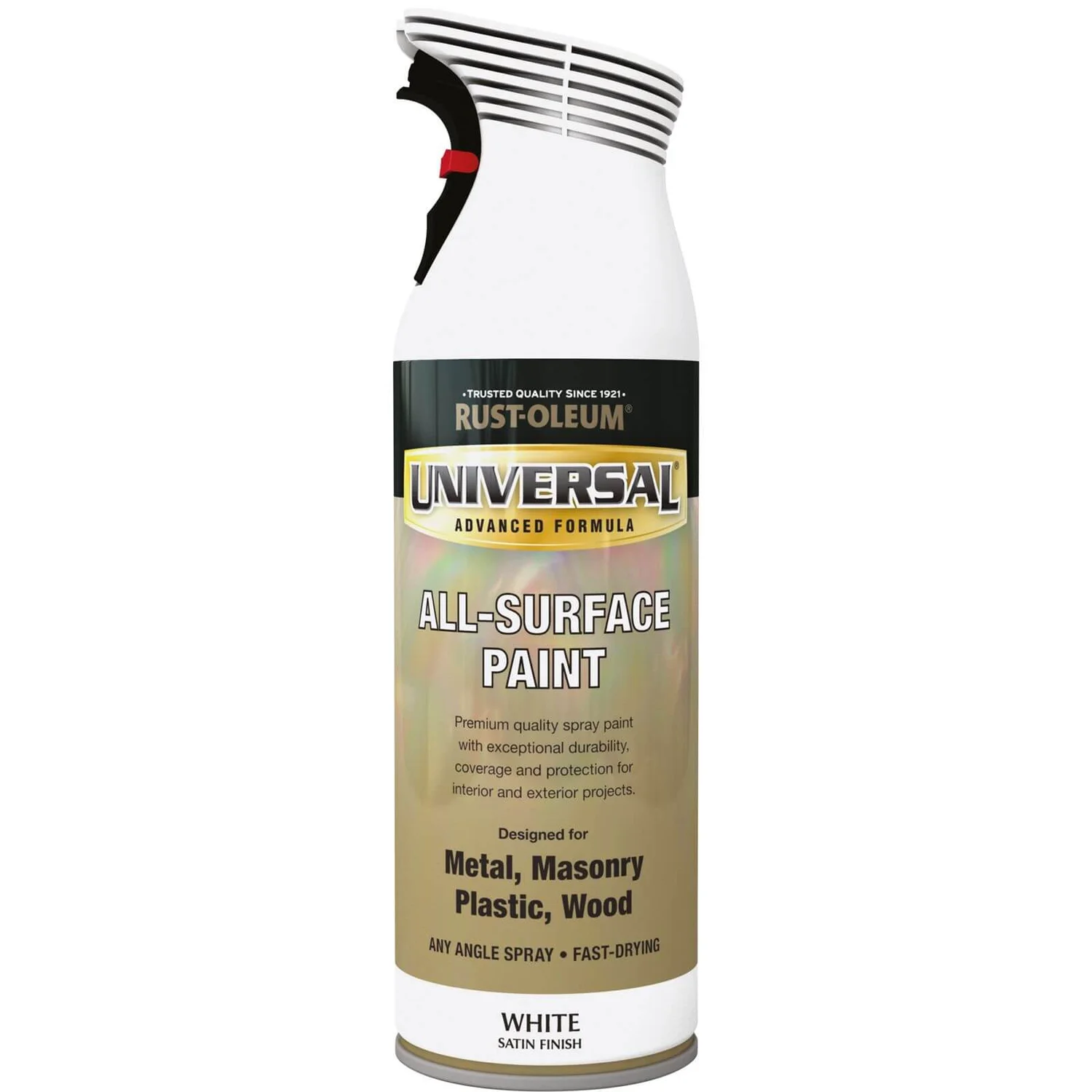 Rust-Oleum Universal Satin Spray Paint - White - 400ml Rust-Oleum Universal Satin Spray Paint - White - 400ml -Best Paint Store 12838589 1624831959634755
