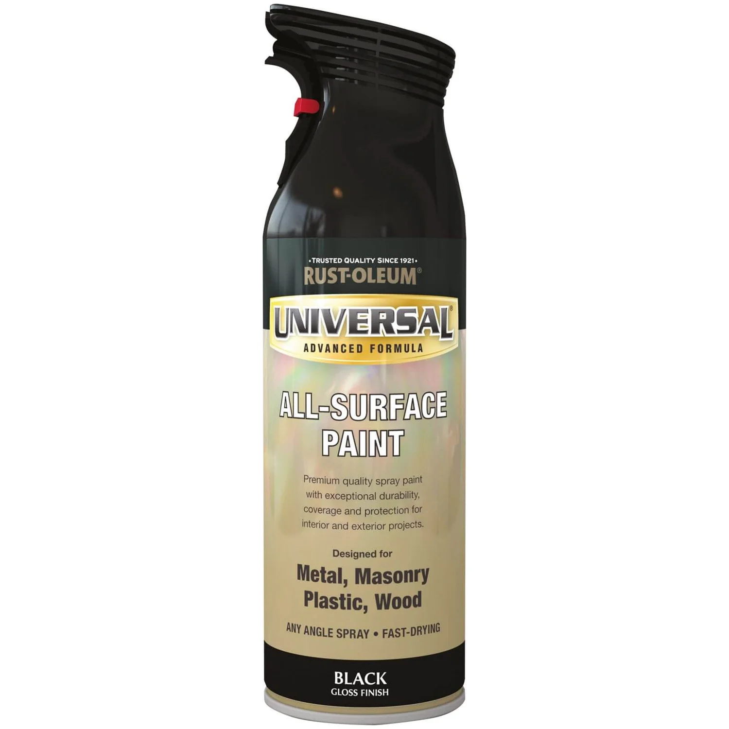 Rust-Oleum Universal Gloss Spray Paint - Black - 400ml Rust-Oleum Universal Gloss Spray Paint - Black - 400ml -Best Paint Store 12838865 1794831965871443