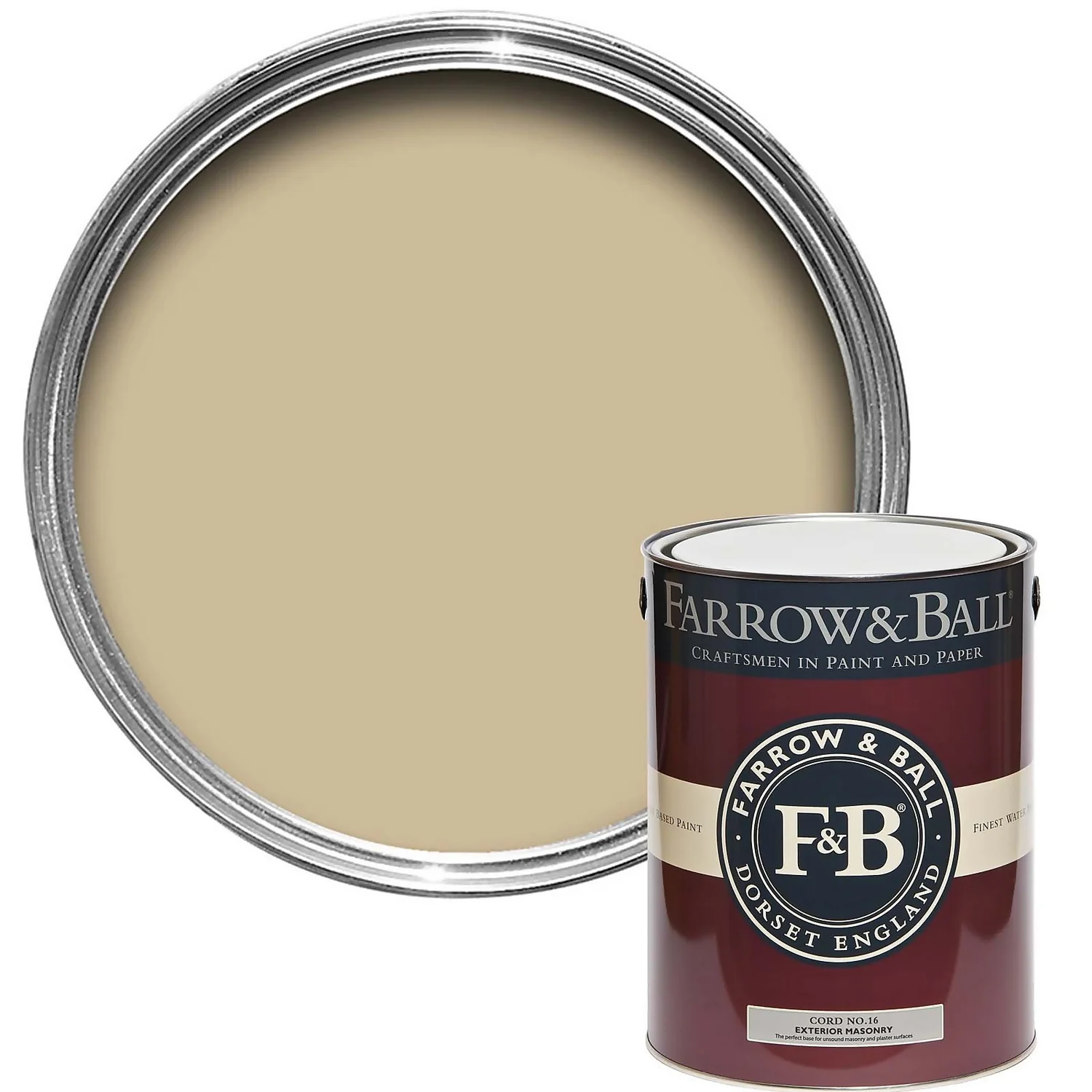 Farrow & Ball Exterior Masonry Cord - 5L Farrow & Ball Exterior Masonry Cord - 5L -Best Paint Store 12839075 8314951866973020
