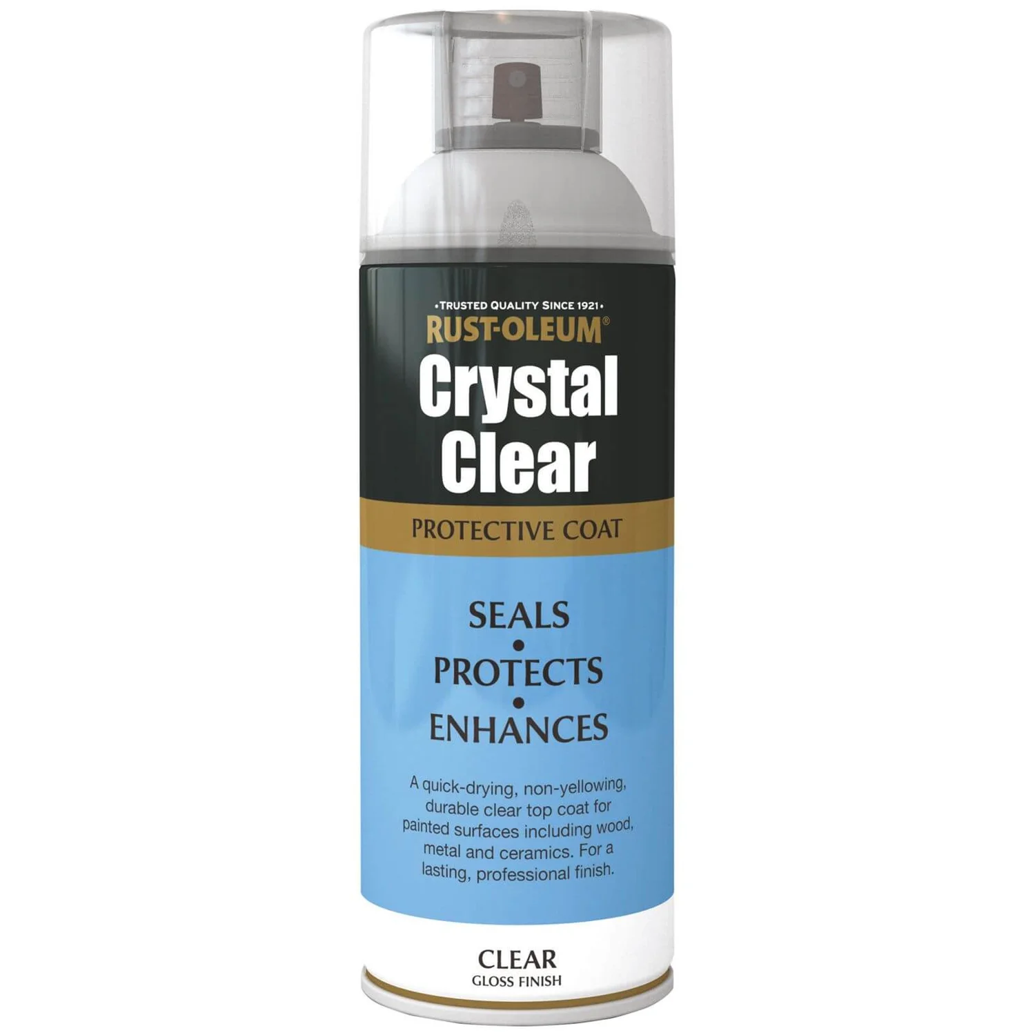 Rust-Oleum Gloss Spray Paint - Crystal Clear - 400ml Rust-Oleum Gloss Spray Paint - Crystal Clear - 400ml -Best Paint Store 12839351 1114831944969183