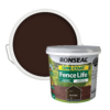 Ronseal One Coat Fence Life Paint Dark Oak - 5L -Best Paint Store 12841320 1814942087034586