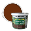 Ronseal One Coat Fence Life Paint Medium Oak - 9L -Best Paint Store 12842026 5294942087113219