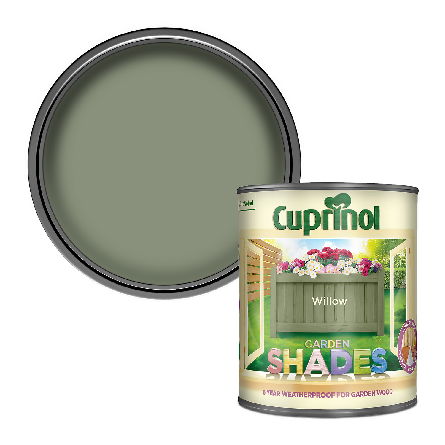 Cuprinol Garden Shades Willow - 1L Cuprinol Garden Shades Willow - 1L -Best Paint Store 12843814 1934949842963683