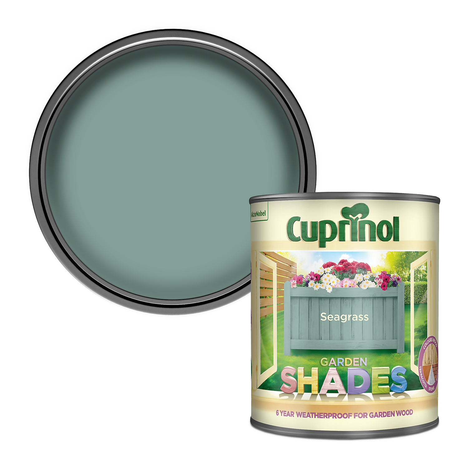 Cuprinol Garden Shades Seagrass - 1L Cuprinol Garden Shades Seagrass - 1L -Best Paint Store 12844337 2204949843186301