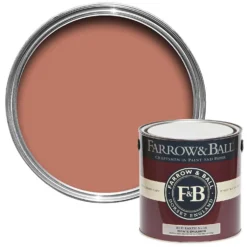 Farrow & Ball Estate Matt Emulsion Paint Red Earth - 2.5L
