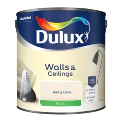 Dulux Silk Emulsion Paint Ivory Lace - 2.5L 5 Dulux Silk Emulsion Paint Ivory Lace - 2.5L -Best Paint Store 12845710 1254833205366014
