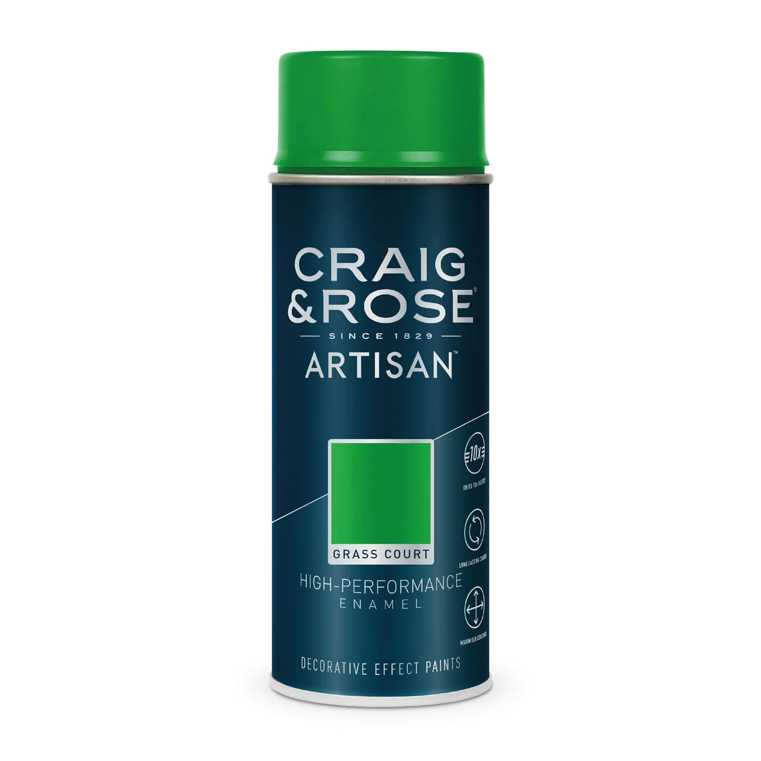 Craig & Rose Artisan Enamel Gloss Spray Paint - Grass Court - 400ml Craig & Rose Artisan Enamel Gloss Spray Paint - Grass Court - 400ml -Best Paint Store 12846245 1174833197845584