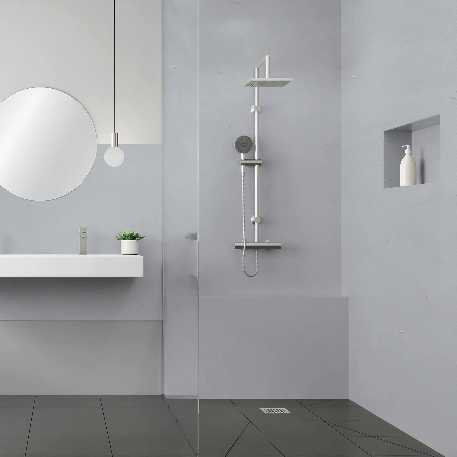 Maison Deco Refresh Kitchen & Bathroom Coating Grey Stone Concrete Effect - 9Kg Maison Deco Refresh Kitchen & Bathroom Coating Grey Stone Concrete Effect - 9Kg -Best Paint Store 12878412 6244866383159244