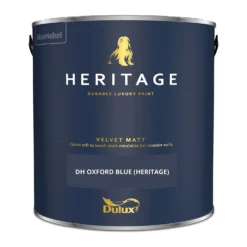 Dulux Heritage Matt Emulsion Paint DH Oxford Blue - 2.5L -Best Paint Store 12882029 1864843786678638