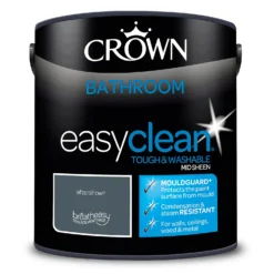 Crown Easyclean® Mouldguard+ Bathroom Mid Sheen Washable Multi Surface Paint Aftershow® - 2.5 L 8 Crown Easyclean® Mouldguard+ Bathroom Mid Sheen Washable Multi Surface Paint Aftershow® - 2.5 L -Best Paint Store 12886751 1764853415506034