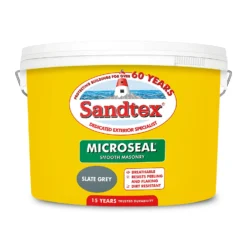 Sandtex® Ultra Smooth Masonry Paint Slate Grey - 10L -Best Paint Store 12886985 1094855755771444