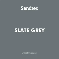 Sandtex® Ultra Smooth Masonry Paint Slate Grey - 5L -Best Paint Store 12886989 1024855754829033