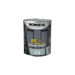 Ronseal 10 Year Weatherproof Wood Paint Duck Egg Satin - 750ml -Best Paint Store 12898150 1774942291675542
