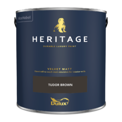 Dulux Heritage Matt Emulsion Paint Tudor Brown - 2.5L -Best Paint Store 12899141 1644847684302800