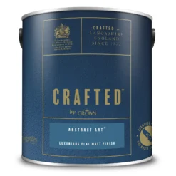 CRAFTED™ By Crown Flat Matt Interior Wall, Ceiling And Wood Paint - Abstract Art® - 2.5L -Best Paint Store 13167143 1114881104276163