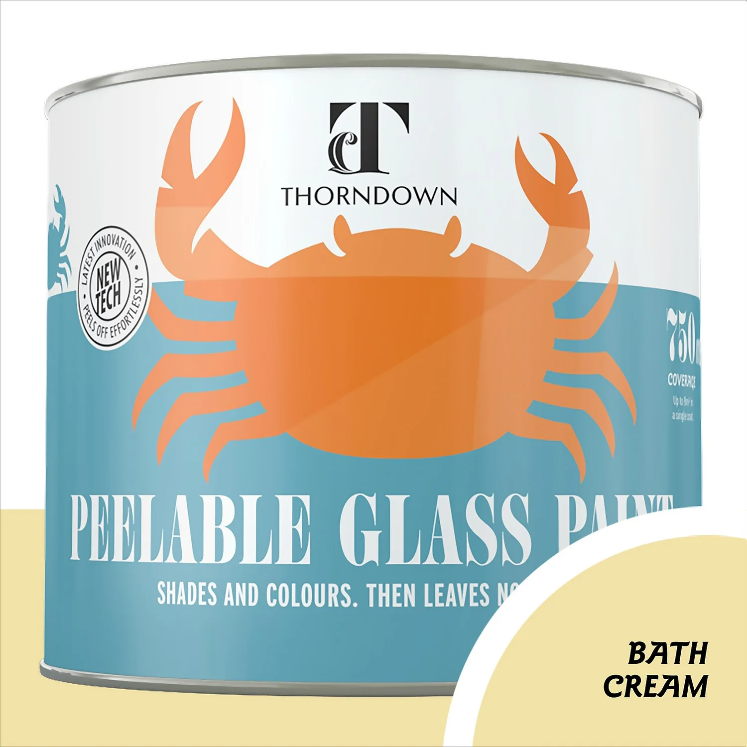 Thorndown Bath Cream Peelable Glass Paint 750ml Thorndown Bath Cream Peelable Glass Paint 750ml -Best Paint Store 13301822 1084920566900931
