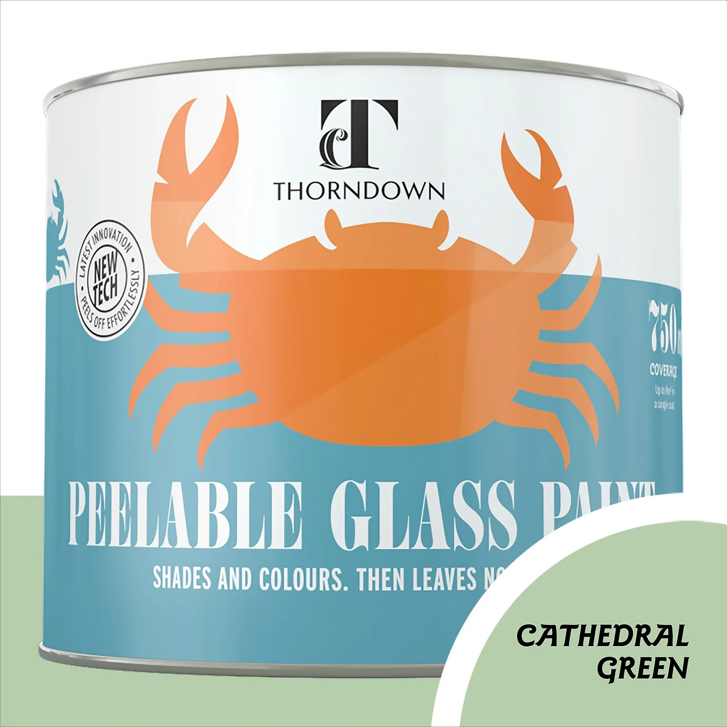 Thorndown Cathedral Green Peelable Glass Paint 750ml Thorndown Cathedral Green Peelable Glass Paint 750ml -Best Paint Store 13301834 1124920581903904