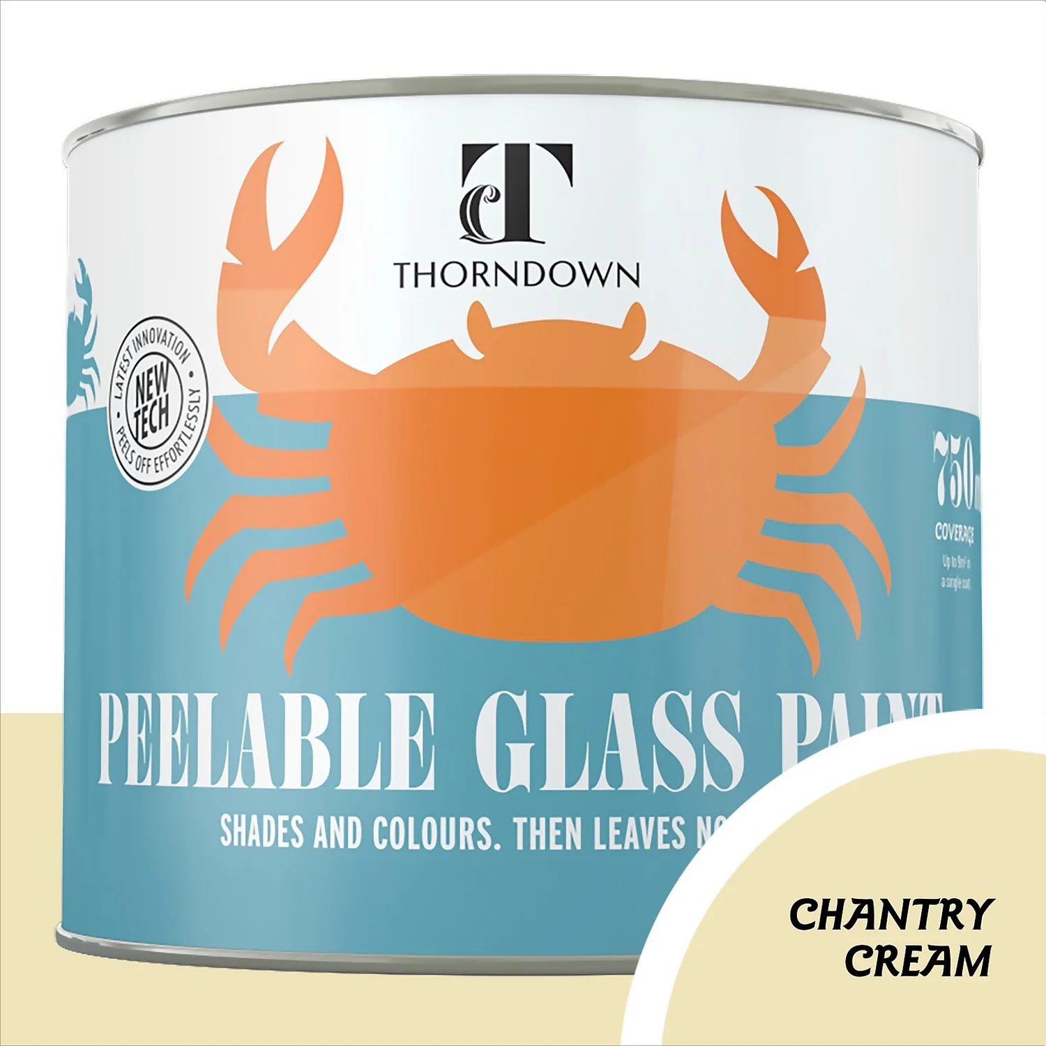 Thorndown Chantry Cream Peelable Glass Paint 750ml Thorndown Chantry Cream Peelable Glass Paint 750ml -Best Paint Store 13301836 1324920583603113