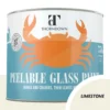 Thorndown Limestone Peelable Glass Paint 750ml 1 Thorndown Limestone Peelable Glass Paint 750ml -Best Paint Store 13301862 2014920775650033