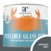 Thorndown Mercury Grey Peelable Glass Paint 750ml 2 Thorndown Mercury Grey Peelable Glass Paint 750ml -Best Paint Store 13301863 9654920776490888