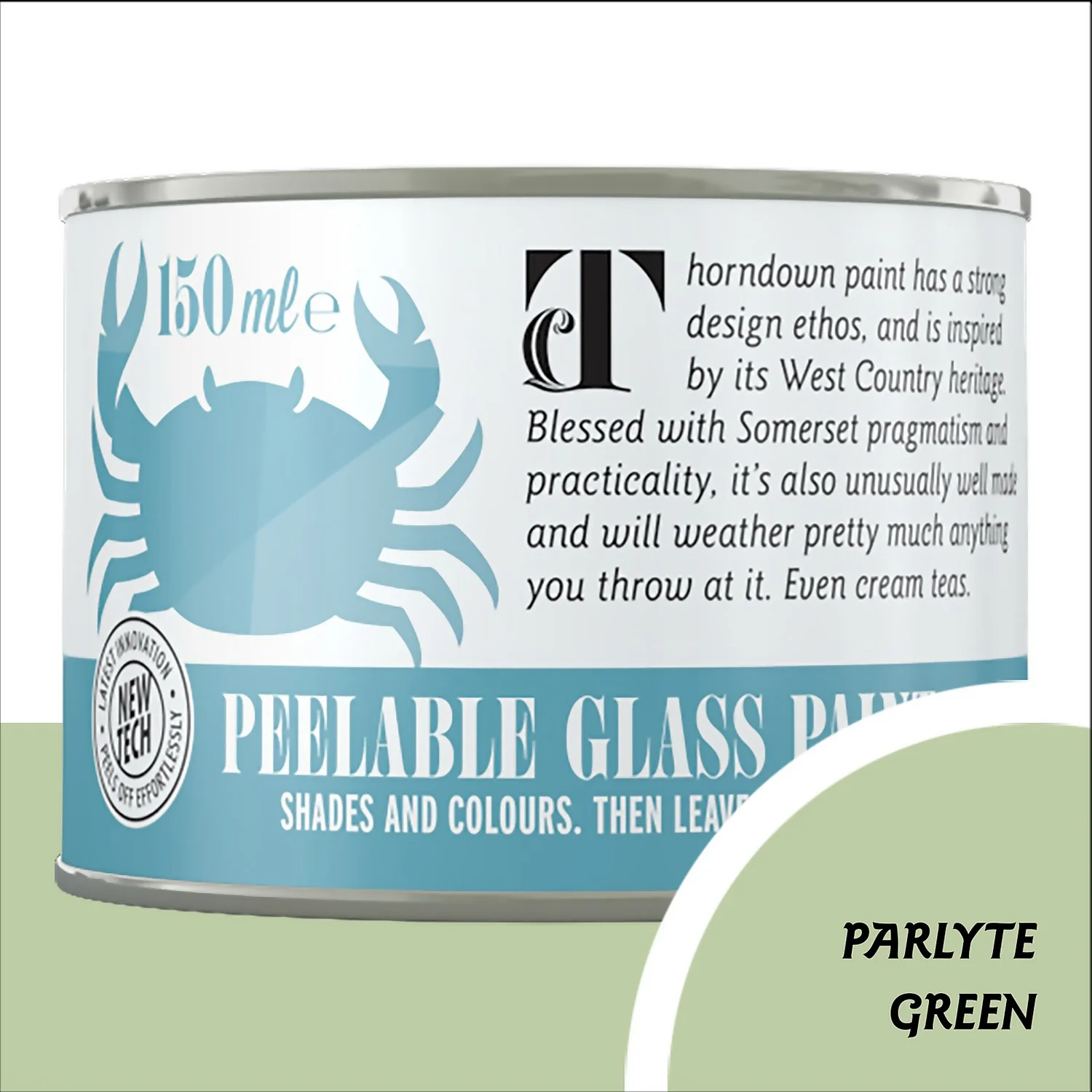 Thorndown Parlyte Green Peelable Glass Paint 150ml Thorndown Parlyte Green Peelable Glass Paint 150ml -Best Paint Store 13301874 9724920784749030