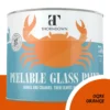 Thorndown Ogre Orange Peelable Glass Paint 750ml -Best Paint Store 13301879 6214920784058190