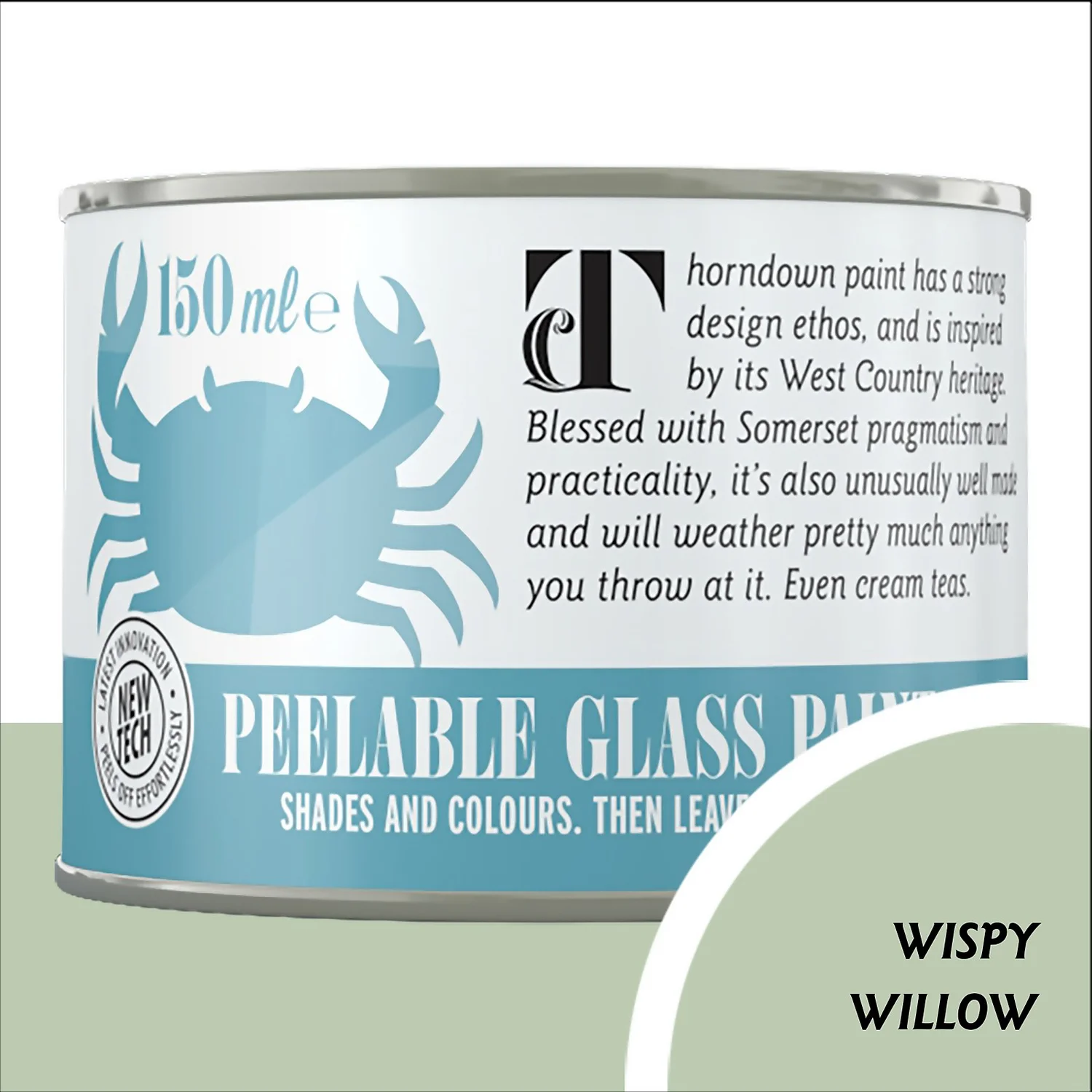 Thorndown Wispy Willow Peelable Glass Paint 150ml Thorndown Wispy Willow Peelable Glass Paint 150ml -Best Paint Store 13301897 1714920827882139