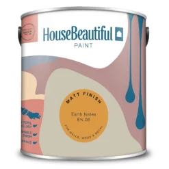 House Beautiful Durable Matt Emulsion Multi-Surface Paint Earth Notes EN.06 - 2.5L -Best Paint Store 13419378 2024940993661891