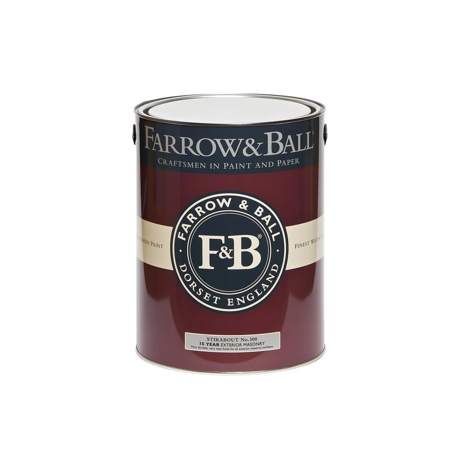 Farrow & Ball Exterior Masonry Paint No.300 Stirabout - 5L Farrow & Ball Exterior Masonry Paint No.300 Stirabout - 5L -Best Paint Store 13911925 2024992603254460