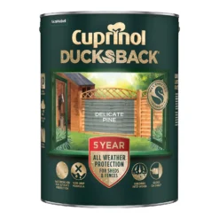 Cuprinol Ducksback Shed & Fence Paint Delicate Pine - 5L -Best Paint Store 14231556 7505036365248285